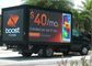 विज्ञापन के लिए P5 Rgb ट्रक मोबाइल एलईडी डिस्प्ले 40000Dots / Sqm पिक्सेल