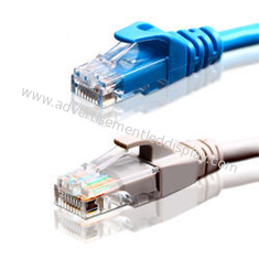 OEM नेटवर्क कनेक्टर केबल प्लास्टिक कनेक्टर्स EIA-568B Rj45 केबल वायरिंग