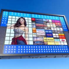 अनुकूलन योग्य एलईडी विज्ञापन डिस्प्ले Linsn / Nova-star / Colorlight नियंत्रण प्रणाली के साथ