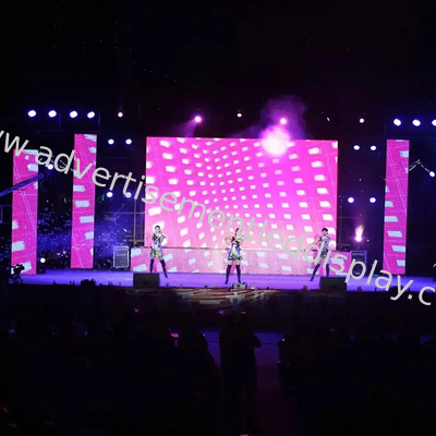 इनडोर एचडी विज्ञापन एलईडी स्क्रीन 320mmx160mm 1500cd/M2 चमक