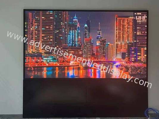 320mmx160mm इंडोर एलईडी डिस्प्ले कई इनपुट स्रोतों के लिए लचीली कनेक्टिविटी के साथ
