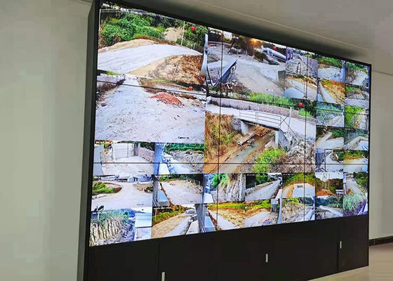 4x4 एलईडी वीडियो वॉल डिस्प्ले फुल स्क्रीन हाई ब्राइटनेस 700cd/Sqm